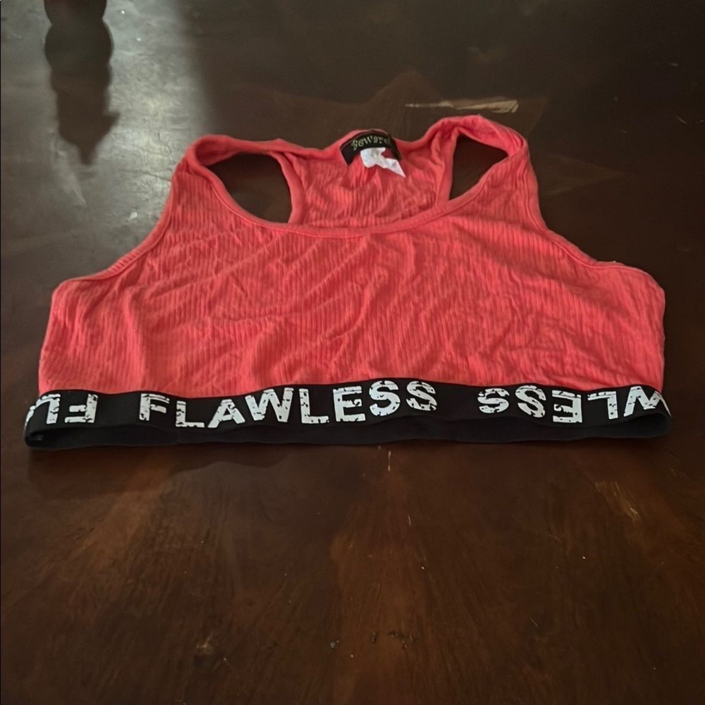 LAWLESS Pink Sports Bra
